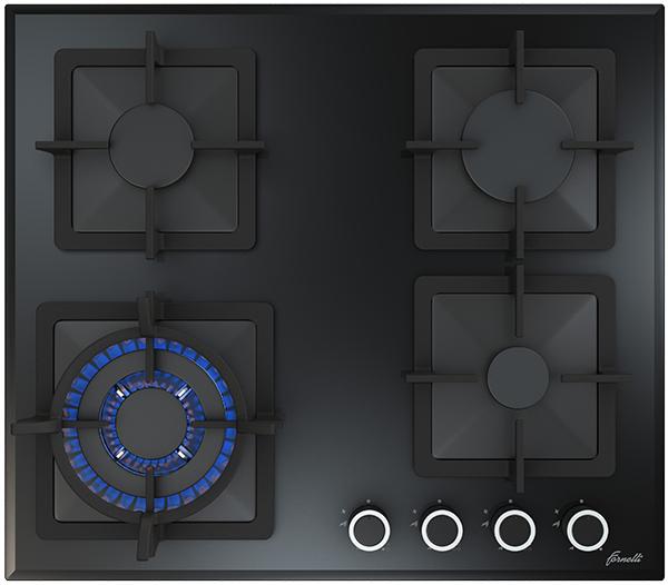 

Панель варочная Fornelli Pgt 60 calore bl 21543, Pgt 60 calore bl 21543