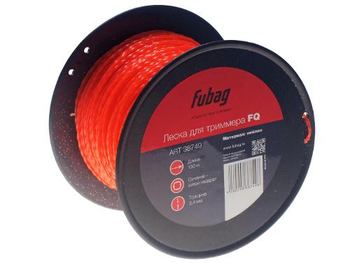 Изображение товара Леска FUBAG 38749 для триммера, витой квадрат 2.4мм 130м