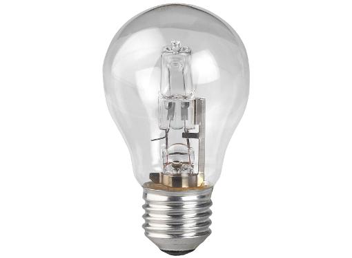 Изображение товара Лампа галогенная ЭРА Hal-A55-50W-230V-E27-CL 50W 800Лм