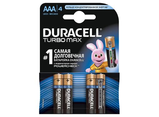  DURACELL LR03-4BL TURBO 0014051 : AAA (LR03) (-  . 4.)