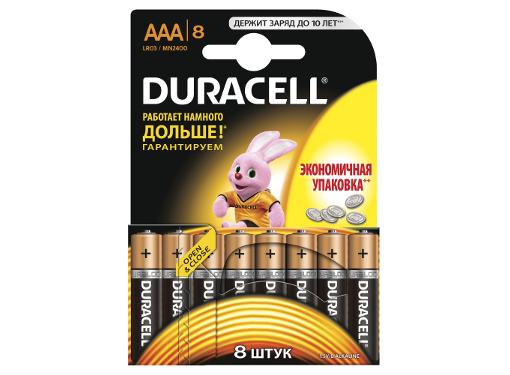  DURACELL LR03-8BL BASIC C0033441 : AAA (LR03) (-  . 8.)