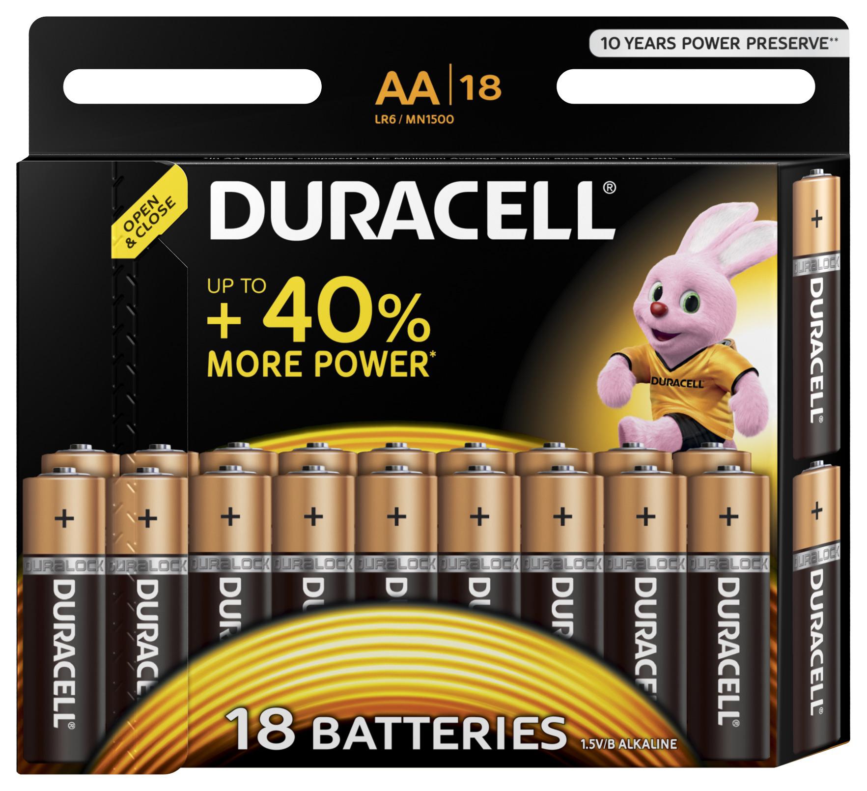 

Батарейка Duracell Lr6-18bl basic Б0014448, Lr6-18bl basic Б0014448