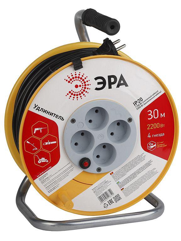 

Удлинитель ЭРА Rp-4-3x1-30m Б0033022 3х1, Желтый, Rp-4-3x1-30m Б0033022 3х1