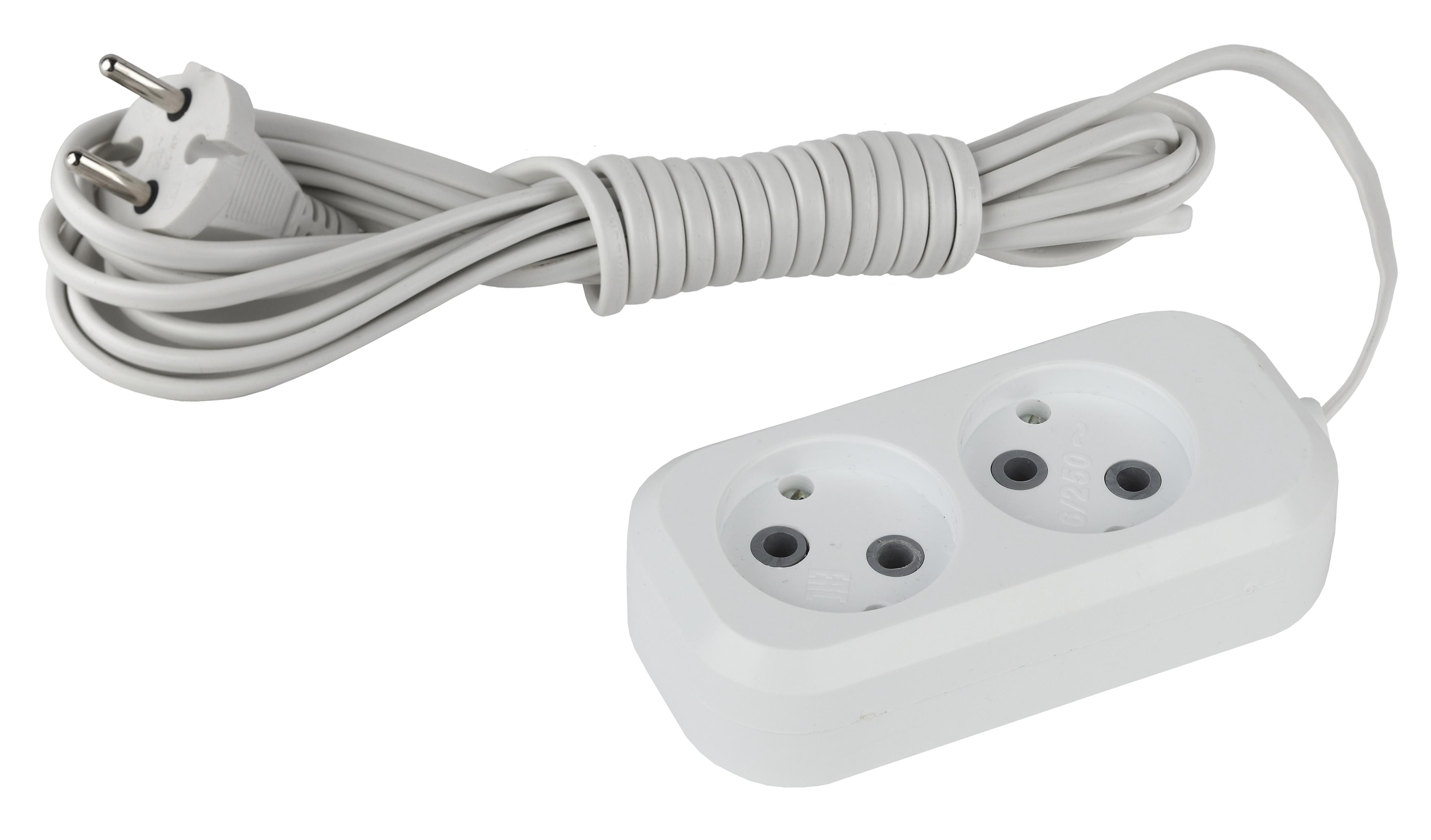 

Удлинитель ЭРА Ux-2-5m Б0023149