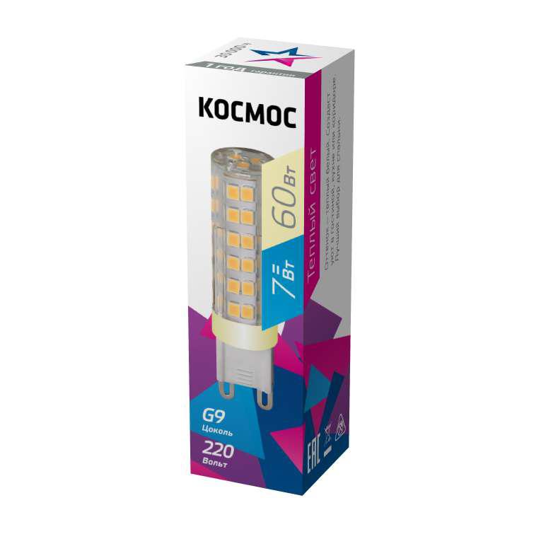 

Лампа КОСМОС 482442 lksmled7wg9c3000pc, 482442 lksmled7wg9c3000pc
