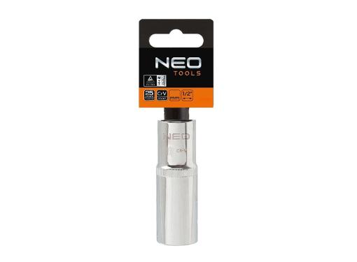 Изображение товара Головка торцевая NEO размер 12мм, H 77мм, S 1/2'' (08-042) для повреждённых болтов и гаек