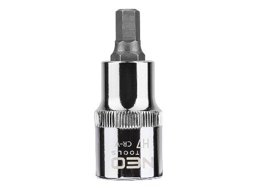 Изображение товара Головка-головка NEO HEX 7мм 1/2'' 08-772 для резьбовых соединений