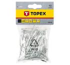 Заклепки вытяжные TOPEX 4.8х18 мм (43E505) 50 шт.