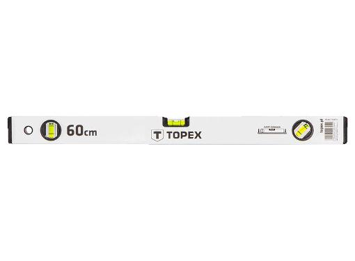 Изображение товара Уровень TOPEX 29C302 алюминиевый анодированный 60 см с 3 глазками