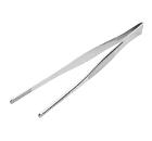 Пинцет для точной механики ЗУБР 22211-1-180, нерж.сталь антимагнит прямой закруг. губки 180мм