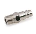 Изображение товара Пневматический соединитель HANS 8513-2P быстроразъемный с наружной резьбой 1/4''