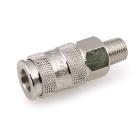 Изображение товара Соединитель HANS 8513-2Q пневматический быстроразъемный 1/4"