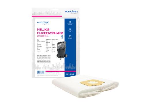 Изображение товара Мешки для пылесоса EURO Clean EUR-313/5 5 шт синтетические для профессиональных моделей