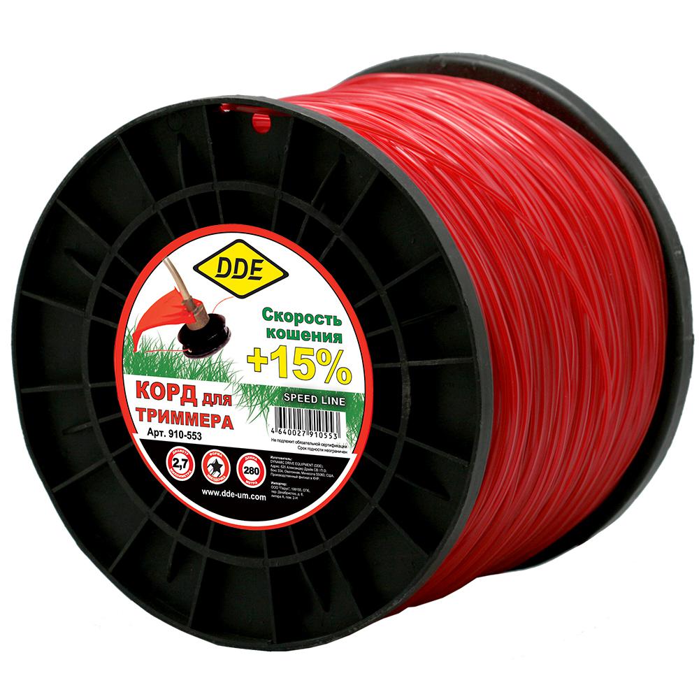 

Леска для триммеров Dde 910-553 speed line, 910-553 speed line