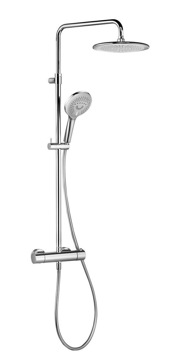 фото Душевой гарнитур kludi freshline dual shower system 6709205-00