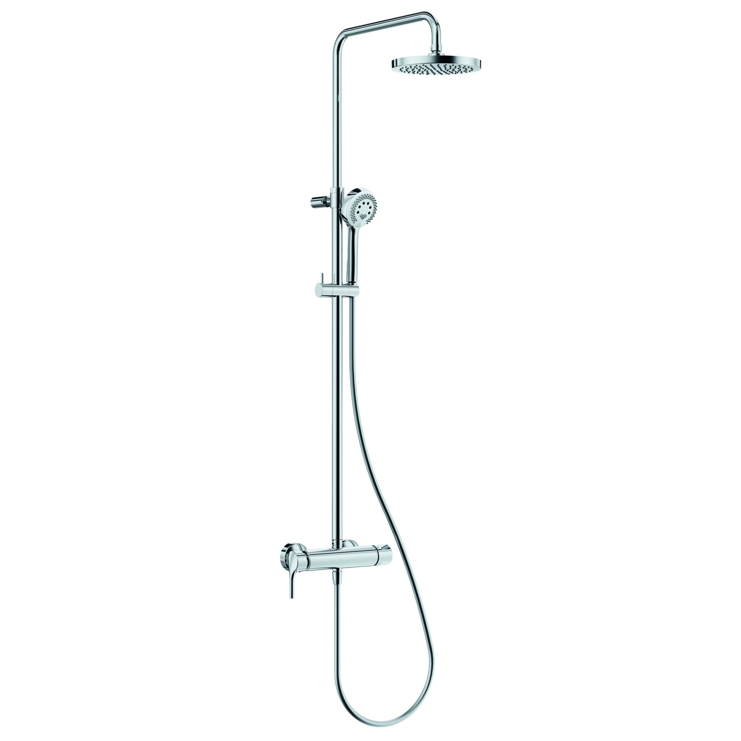 фото Душевой гарнитур kludi logo dual shower system 6808505-00