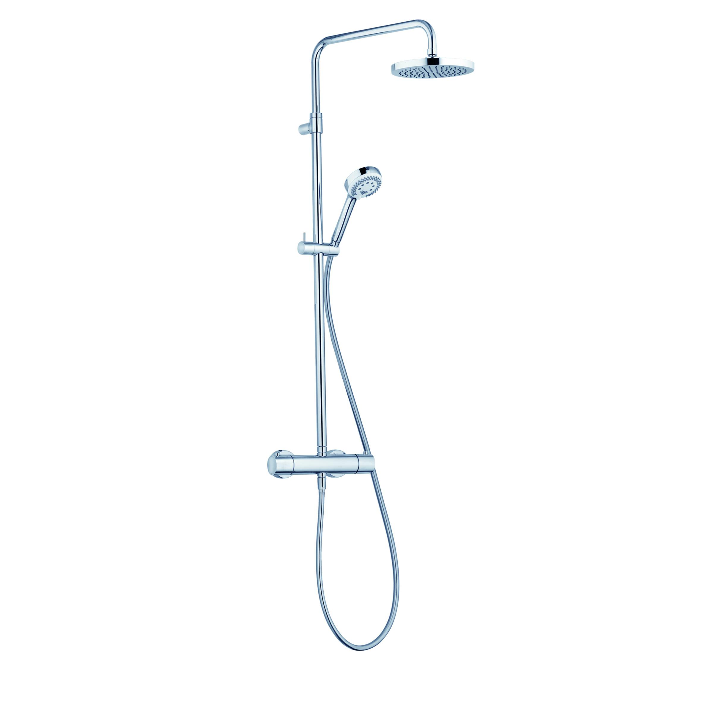 фото Душевой гарнитур kludi logo dual shower system 6809205-00