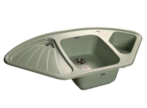 Изображение товара Мойка кухонная GRANFEST CORNER GF-C--1040E салатовый