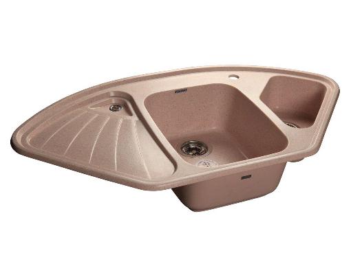 Изображение товара Мойка кухонная GRANFEST CORNER GF-C--1040E светло-розовая