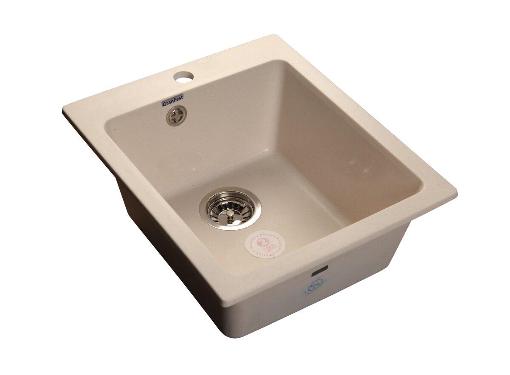 Изображение товара Мойка кухонная GRANFEST PRACTIK GF-P--505 терракот 1-чаш. 560х280 мм