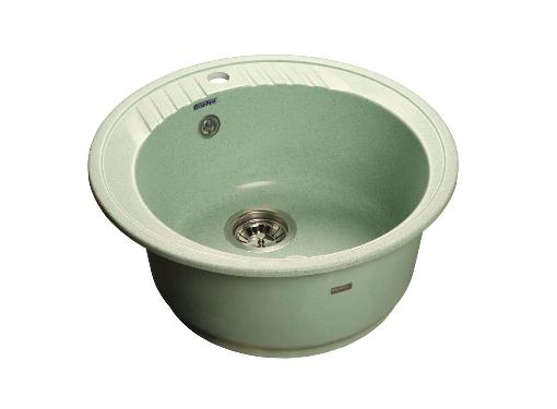 Изображение товара Кухонная мойка GRANFEST RONDO GF-R--520 салатовая с одной чашей
