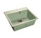 Мойка кухонная GRANFEST QUADRO GF-Q--560 салатовый