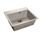 Мойка кухонная GRANFEST QUADRO GF-Q--560 серый