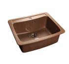 Изображение товара Мойка кухонная GRANFEST GF-S--605 терракот - современная, прочная и стильная