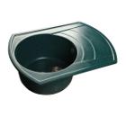 Мойка кухонная GRANFEST RONDO GF-R--650L красный.марс