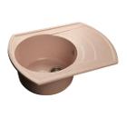 Мойка кухонная GRANFEST RONDO GF-R--650L серый