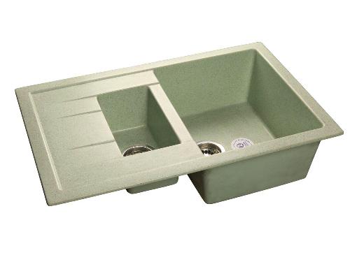 Изображение товара Мойка кухонная GRANFEST QUADRO GF-Q--775KL салатовый