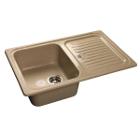 Изображение товара Мойка кухонная GRANFEST STANDART GF-S--780L песочный Изображение товара Мойка кухонная GRANFEST STANDART GF-S--780L песочный