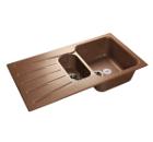 Изображение товара Мойка кухонная GRANFEST STANDART GF-S--940KL терракот 1.5 чаши