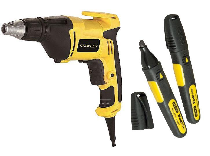 

Набор Stanley Шуруповерт stdr5206-b9 +Маркер ''fatmax'' 0-47-314