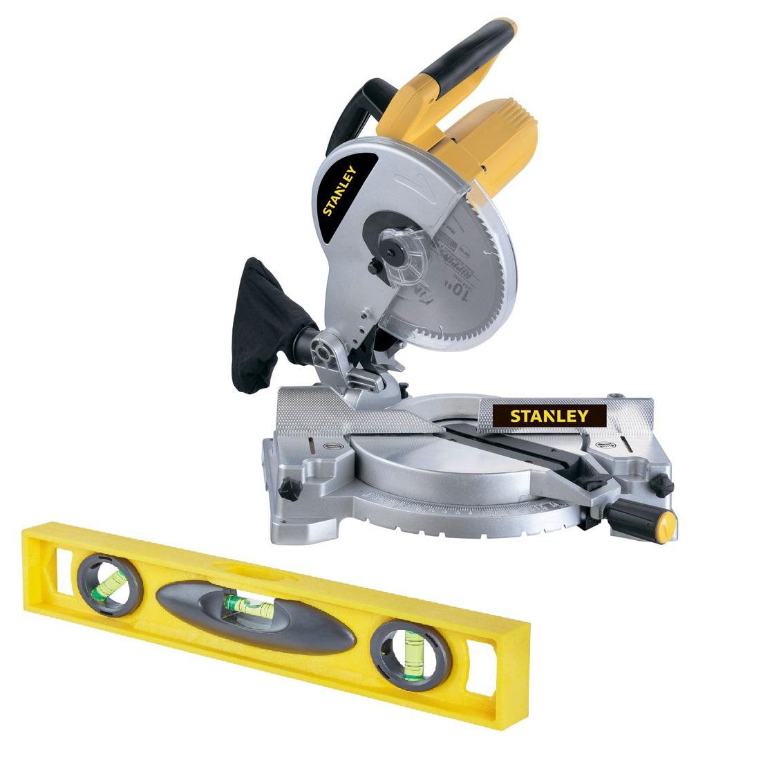 

Набор Stanley Пила торцовочная stsm1510-b9 +Уровень 1-42-474