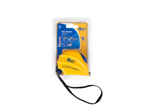 Изображение товара Рулетка KRAFT KT 700754 3м х 16мм с автоматической фиксацией