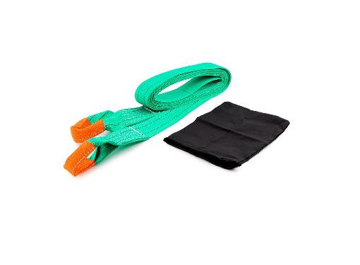 Изображение товара Трос буксировочный ТОП АВТО 180136С РОСТРОС ПРЕМИУМ (ленточный, 13 т, 6 м)