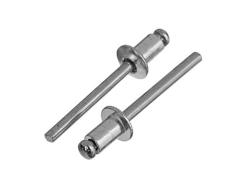 Изображение товара Заклепки вытяжные TECH-KREP 3.2х10 мм 1000 шт. для надежных соединений