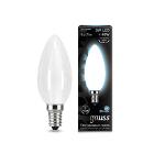 Лампа светодиодная GAUSS LED Filament Candle OPAL E14 5W 4100К (103201205)