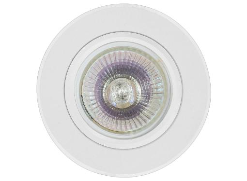 Изображение товара Современный круглый светильник с алмазной нарезкой хром+белый для дома и офиса