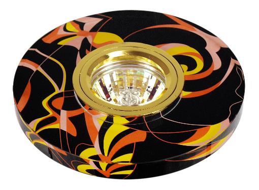 Изображение товара Светильник DE FRAN FT 790 круглый золотой черный дизайн 50 Вт