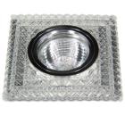 Светильник DE FRAN FT 977 CHWH с торцевой led подсветкой 15smd 3Вт зеркальный прозрачный 4000к