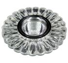 Изображение товара Светильник DE FRAN FT 991 CHW с торцевой led подсветкой 15smd 3Вт хром+зеркальный прозрачный 4000к