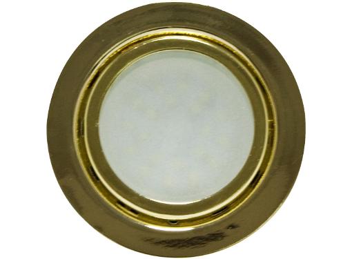 Изображение товара Светильник встроенный светодиодный DE FRAN FT 9223 SMD G золото 20 LED 180Лм 6400K