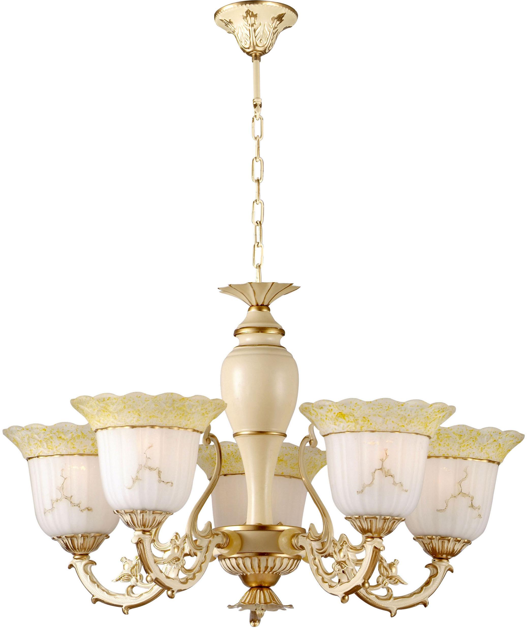 

Люстра De fran Yp2-3234-5cr классика античный кремовый, Yp2-3234-5cr классика античный кремовый