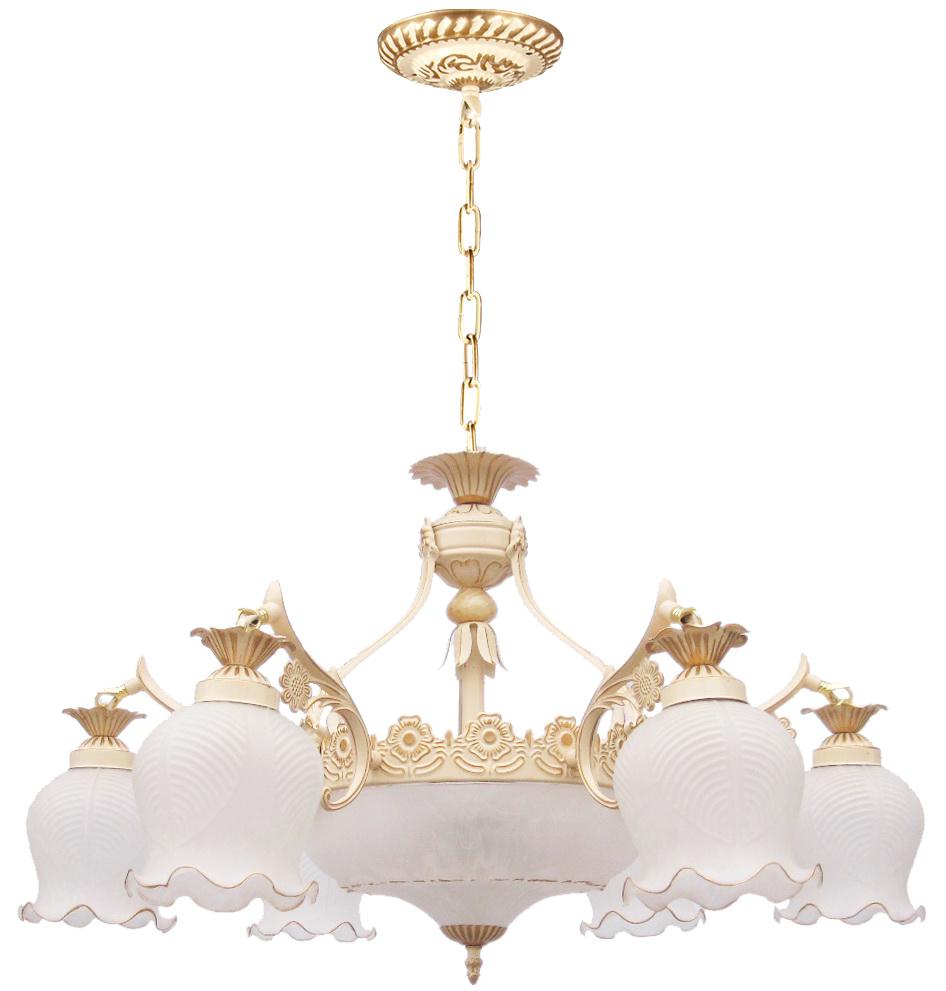 

Люстра De fran Yp2-3323-6+3cr классика античный кремовый, Yp2-3323-6+3cr классика античный кремовый