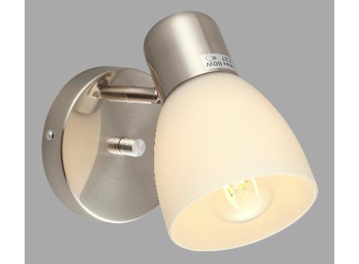 Изображение товара Настенный светильник DE FRAN DL1-1727-1SN современный сатин-никель