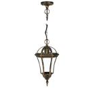 Светильник DE FRAN EL-640HG, уличный, на цепи 0.65м алюминий в2 черненное золото