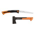 Набор FISKARS Топор X7-XS + Ножовка Xtract 123880