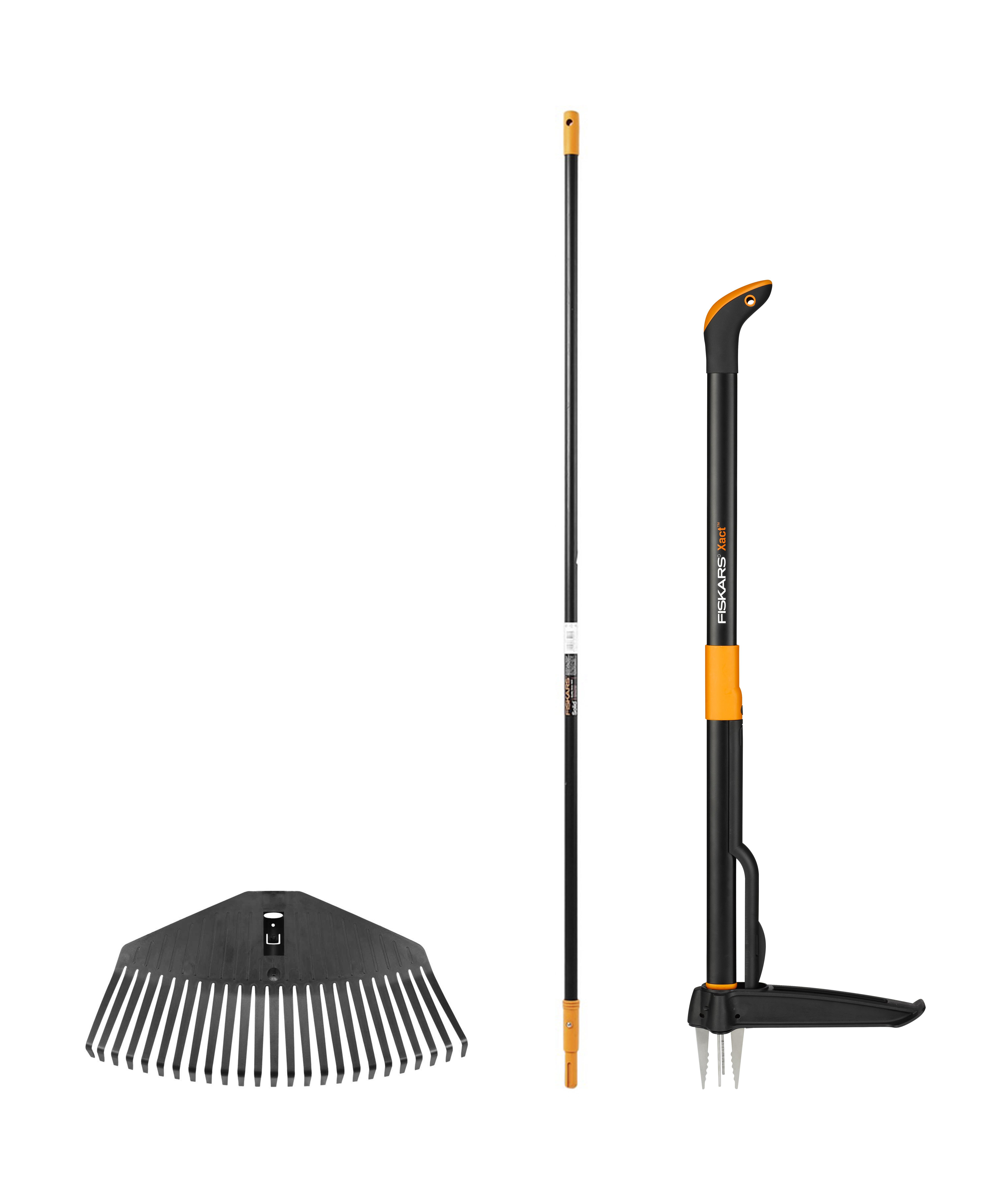 

Набор Fiskars Черенок 135024 +Грабли 135024 +Удалитель сорняков 139950